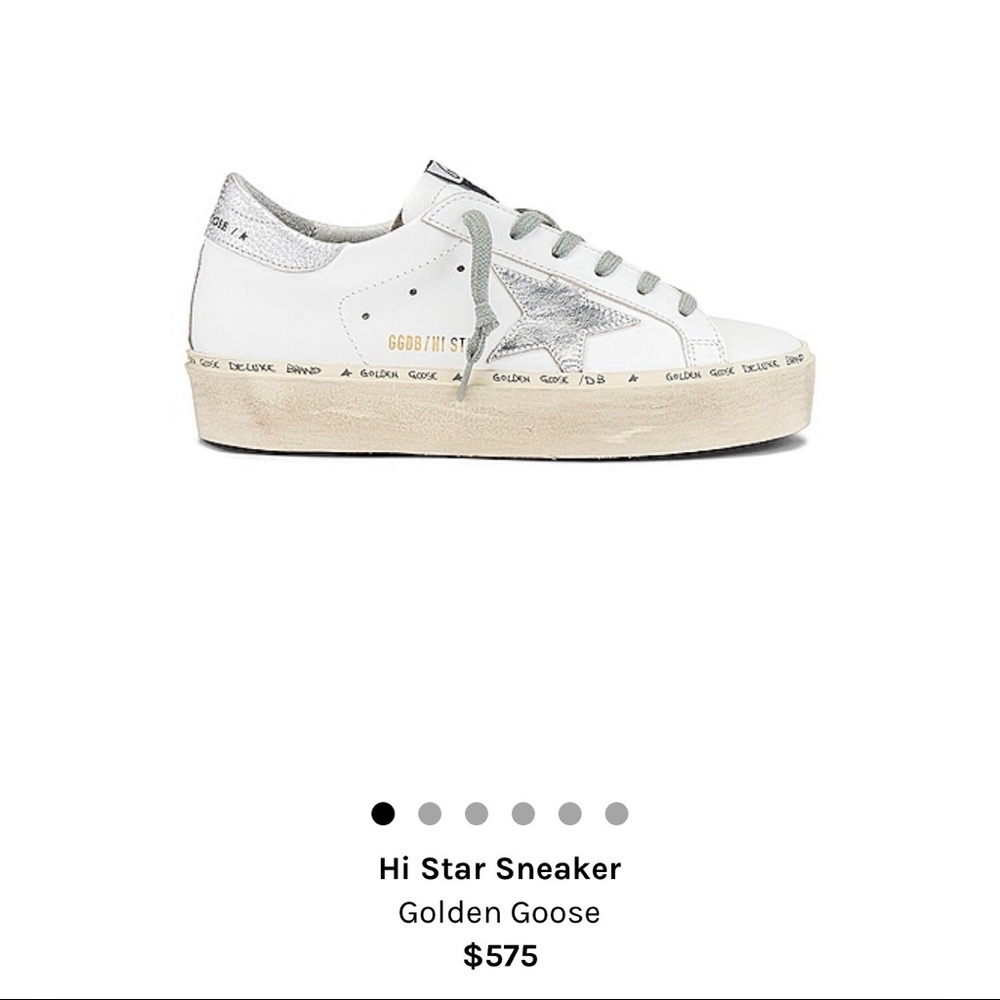 Golden goose high star platform sneakers